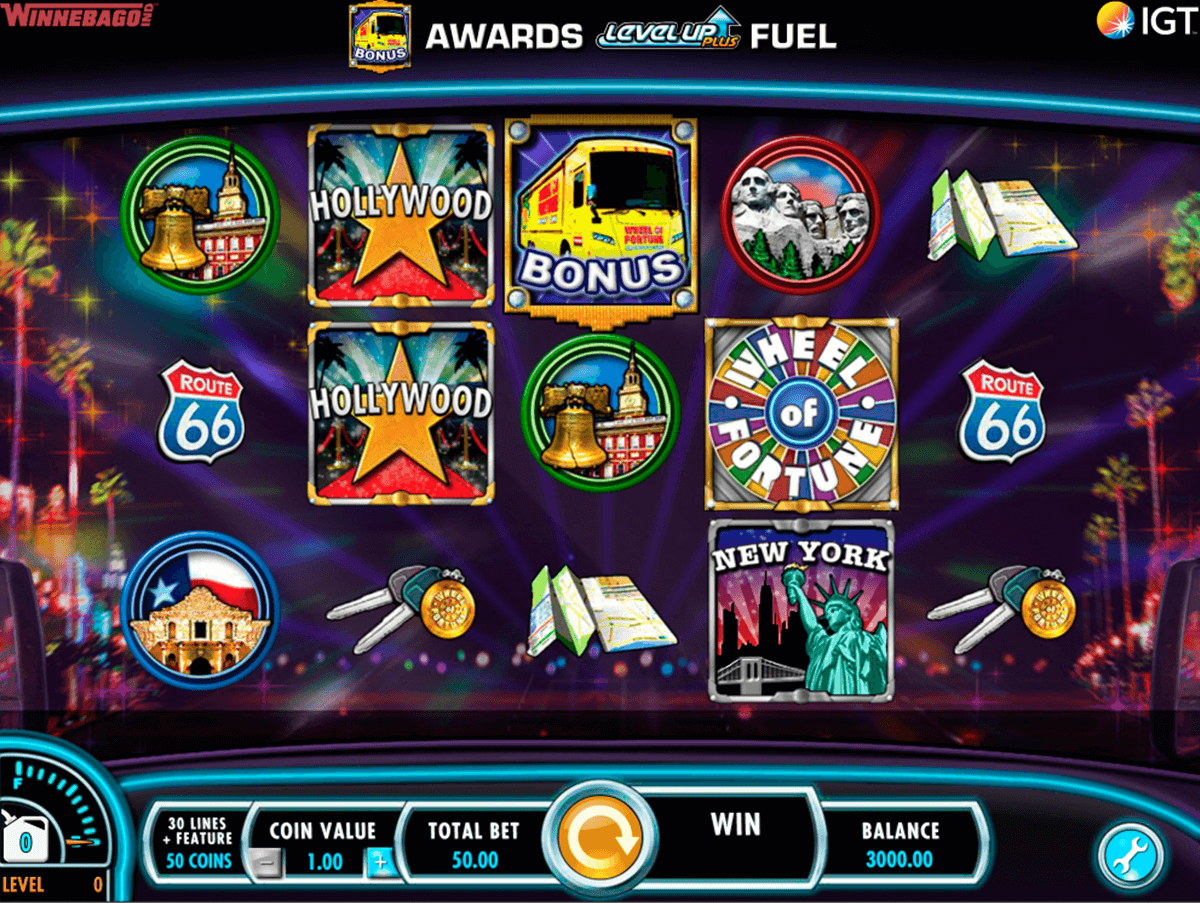 Wheel of fortune on tour slot free play